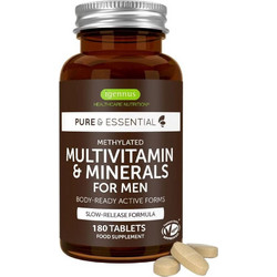Igennus Pure Essentials Advanced Multivitamin & Minerals For Men 180 Ταμπλέτες