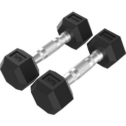 Tunturi Platinum 25TUPLA013 Εξάγωνοι Αλτήρες Σετ 2x3kg