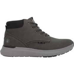 Lumberjack Neil High Cut Ανδρικά Μποτάκια Δερμάτινα Γκρι SMD6701004-S0300