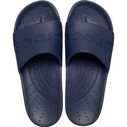 Crocs Ανδρικές Παντόφλες Καλοκαιρινές Αντιολισθητικές Κολυμβητηρίου Navy Μπλε 210088-410