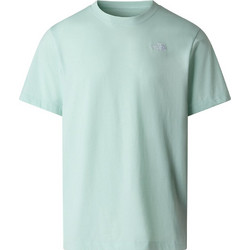 The North Face Evolution Simple Dome Ανδρικό Αθλητικό T-Shirt Πράσινο Mint NF0A8CZ2-G70