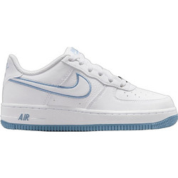 Nike Air Force 1 Παιδικά Sneakers Λευκά Γαλάζια IQ0315-100
