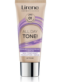 Lirene All Day Tone! 01 Light Liquid Make Up 30ml
