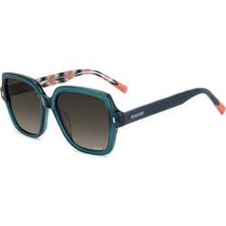 Missoni MIS0281/G/S ZI9/HA Γυναικεία Γυαλιά Ηλίου Τετράγωνα Κοκάλινα Πράσινα με Καφέ Φακό