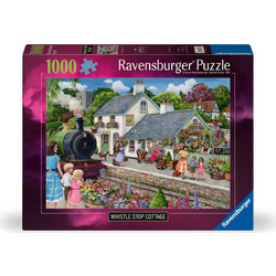 Puzzle Ravensburger Whistle Stop Cottage 1000 Κομμάτια