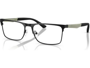 Emporio Armani EA1183 3433 Ανδρικός Σκελετός Γυαλιών Οράσεως Μεταλλικός Μαύρος