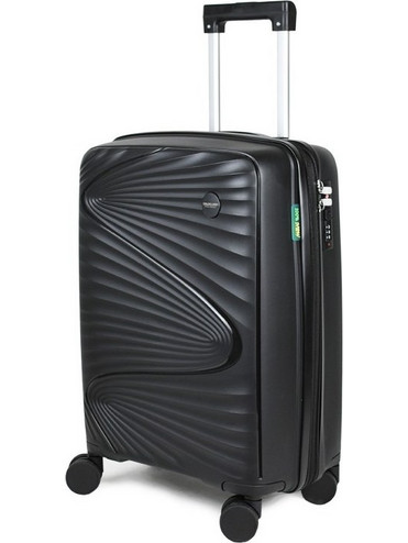 Colorlife 7897-01 Βαλίτσα Μεγάλη 74x48x30cm με 4 Ρόδες Μαύρη