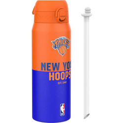Ion8 NBA New York Knicks Παιδικό Παγούρι Θερμός Ανοξείδωτο Πορτοκαλί Μπλε 750ml