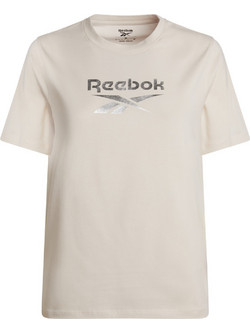 Reebok Bonnie Γυναικείο Αθλητικό T-Shirt Μπεζ 100241365