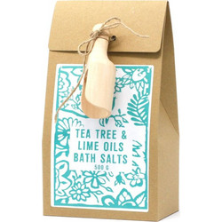Agnes + Cat Tea Tree & Lime Άλατα Μπάνιου Κρύσταλλοι 500gr