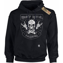 Takeposition Heavy Metal Forever Παιδικό Φούτερ με Κουκούλα Μαύρο 811-7766B