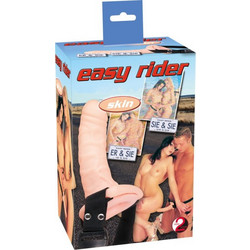 You2Toys Easy Rider Harness Strap On με Dildo 17cm Flesh