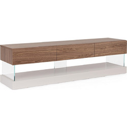 Bizzotto Έπιπλο Τηλεόρασης Ξύλινο Pine Oak Μ180xΠ45xΥ50cm Castiels 0732072