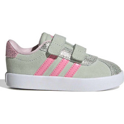 Adidas Vl Court 3.0 Παιδικά Sneakers Ροζ Γκρι JQ4515
