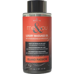 Sensuva Me & You Sensual Island Passion Massage Oil 59ml