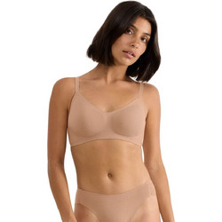 Sloggi Zero Feel Pure Μπουστάκι χωρίς Μπανέλα Μπεζ 10226703-00CM