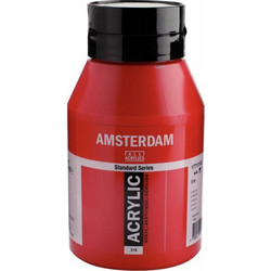 Royal Talens Amsterdam 318 Carmine Ακρυλικό Χρώμα Ζωγραφικής 1lt