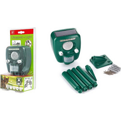Ultrasonic PestChaser Ηλιακό Απωθητικό για Γάτες Σκύλους Ποντίκια & Αρουραίους με Υπερήχους Εξωτερικού Χώρου 12630001