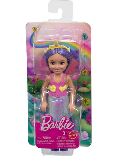Mattel Barbie Chelsea Unicorn with Purple Hair