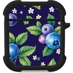 Sonique Fruit Series Θήκη Σιλικόνης για Apple AirPods 1 / 2 Μύρτιλο 01