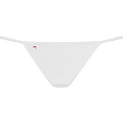 Obsessive Luiza Γυναικείο Sexy String με Δαντέλα Λευκό 5900308555392