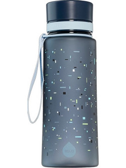 Equa Pixel Παιδικό Παγούρι Πλαστικό BPA Free Navy Μπλε 600ml