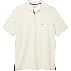 Nautica Ανδρική Μπλούζα Polo Κοντομάνικη Εκρού N1CR0110-905