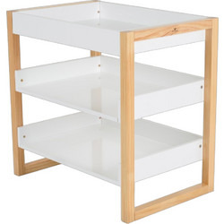 Cangaroo Timber Βάση Αλλαξιέρας Μωρού Ξύλινη 82x54cm Λευκή