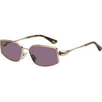 Etro 0137/S 000/4 Γυναικεία Γυαλιά Ηλίου Ορθογώνια Μεταλλικά Χρυσά με Μωβ Φακό