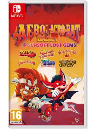 Aero The Acro-Bat Legacy + Sunsoft Lost Gems Nintendo Switch