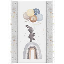 Ceba Baby Σκληρή Αλλαξιέρα Μωρού Πλαστική 70x50cm Λευκή