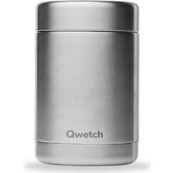 Qwetch Δοχείο Φαγητού Θερμός Inox 340ml Ασημί