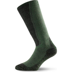 Lasting Merino Ανδρικές Κάλτσες Ψηλές με Σχέδια Κυπαρισσί WSM-620