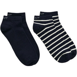 Gant Ανδρικές Κάλτσες Κοντές Navy Μπλε 2Pack 3G9960351-410