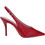 Tamaris Γόβες Slingback Λουστρίνι με Τακούνι Στιλέτο Κόκκινες 1-29622-46-500