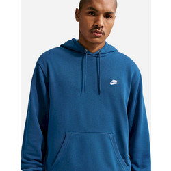 Nike Club Ανδρικό Αθλητικό Φούτερ με Κουκούλα Πετρόλ FN3866-476