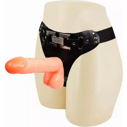 Baile Jessica Harness Strap On με Dildo 17.5cm Flesh