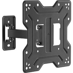 Powertech PT-1555 Βάση Τηλεόρασης Τοίχου Περιστρεφόμενη με Βραχίονα 23"-43" έως 30kg