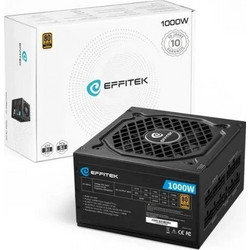 Effitek EG-1000 1000W Τροφοδοτικό Υπολογιστή ΑΤΧ 3.1 80 PLUS Gold