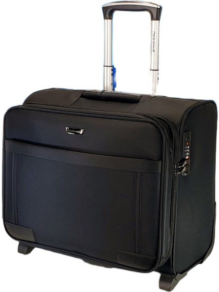 Diplomat Atlanta 998-45 Βαλίτσα Καμπίνας 42x46x28cm με 4 Ρόδες Μαύρη