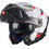 MT Atom 2 SV Highlands A7 Black White Κράνος Μηχανής Flip-Up 1650gr