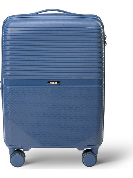 RCM 1092 Βαλίτσα Καμπίνας 55x37x21cm με 4 Ρόδες Navy Μπλε