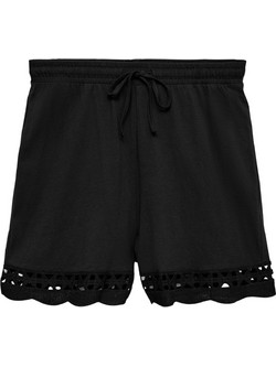Vero Moda Γυναικείο Σορτς Υφασμάτινο Ψηλόμεσο Μαύρο 10339861