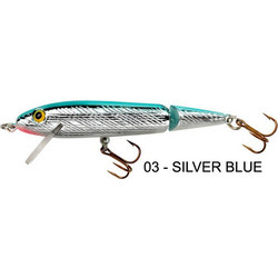 Rebel Jointed Minnow J20S Τεχνητό Δόλωμα Ψαράκι 11.55cm 11.3gr 03 Silver Blue