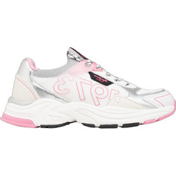 Pepe Jeans Παιδικά Sneakers Λευκά Ροζ PGS600005-803