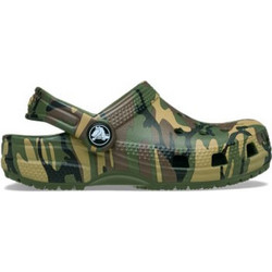 Crocs Classic Camouflage Clog Παιδικά Παπούτσια Θαλάσσης για Αγόρι Ανατομικά Χακί 211880-3TC