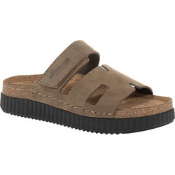 Sunny Γυναικεία Σανδάλια Suede Χακί 60705