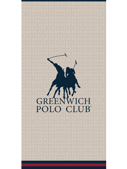 Greenwich Polo Club 5226 Πετσέτα Θαλάσσης Μπεζ 90x180cm