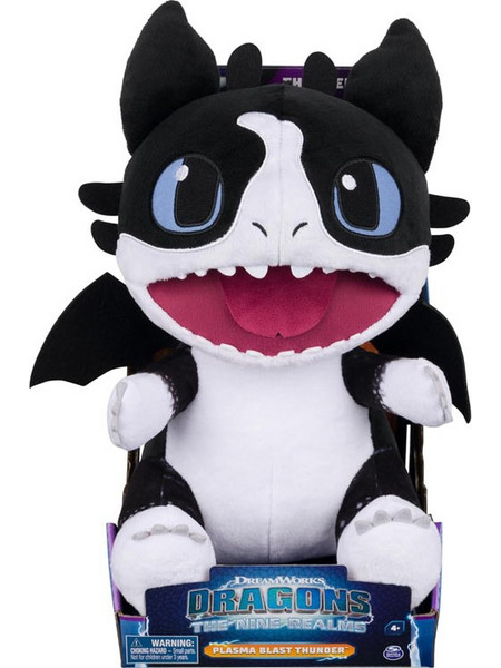 Spin Master How to Train Your Dragon Plasma Blast Thunder 28cm