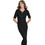 DKNY Midi Καθημερινό Φόρεμα Ριπ Μαύρο DJ6R0948-BLK